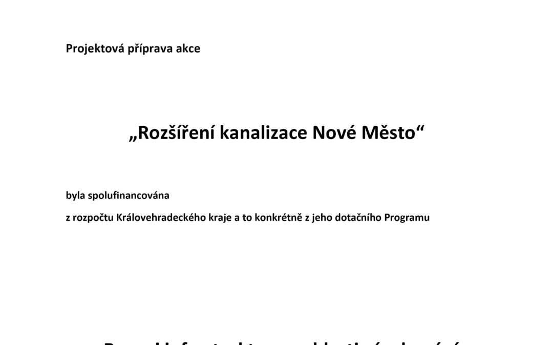 Podpora od Královehradeckého kraje