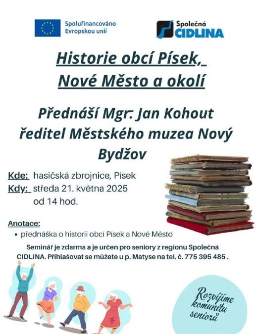 Historie obcí Písek – Nové Město a okolí